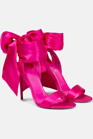 Christian Louboutin Sandale Du DÃ©sert 100 satin sandals