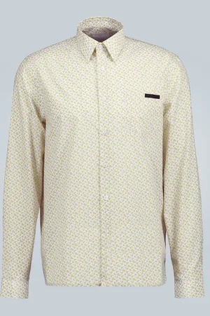 Prada Fruit cotton poplin shirt