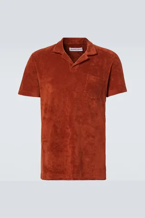 Orlebar Brown Cotton terry polo shirt