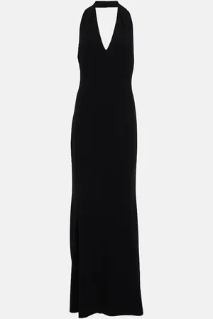 Max Mara Uranio halter maxi dress