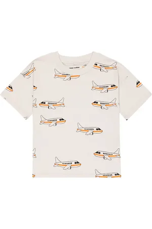 Mini Rodini Airplane cotton jersey T-shirt