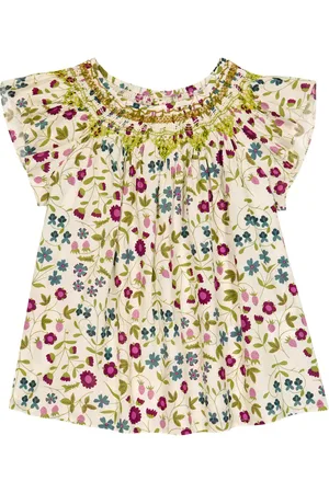 BONPOINT Ella floral cotton blouse