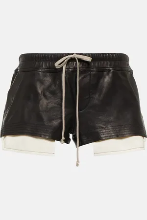 Rick Owens Leather shorts