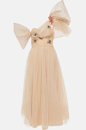 Erdem Embellished tulle maxi dress