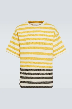 Jil Sander Striped cotton T-shirt