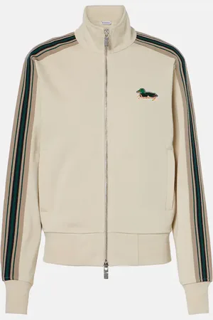 Burberry Logo jersey track jacket