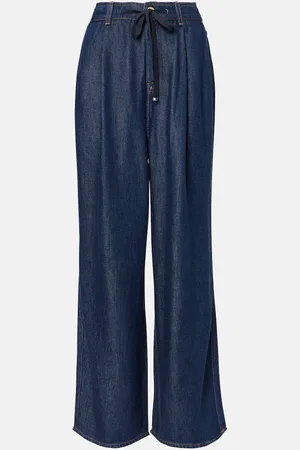 7 for all Mankind Denim Lustre wide-leg jeans