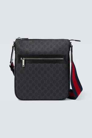 Gucci Web Stripe GG Canvas crossbody bag