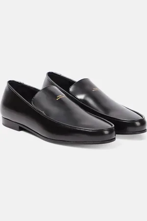 Totême The Oval leather loafers
