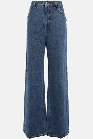 Chloé High-rise wide-leg jeans