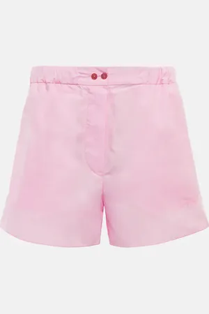 Patou Cotton poplin shorts