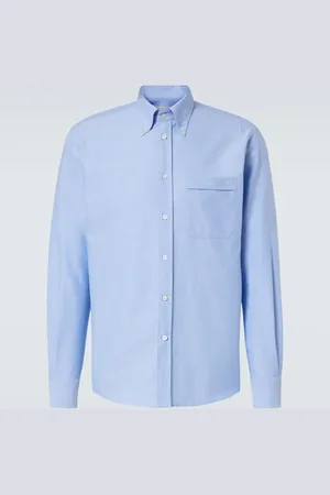 VALENTINO VLogo Signature cotton Oxford shirt