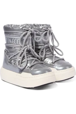 Moon Boot Junior Park logo snow boots