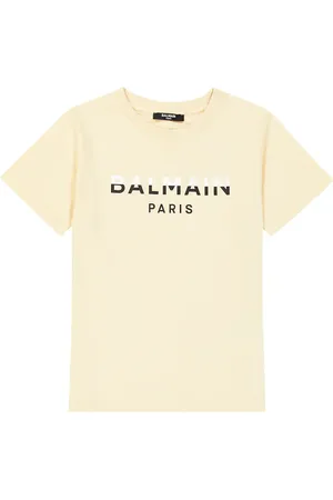 Balmain Logo cotton jersey T-shirt