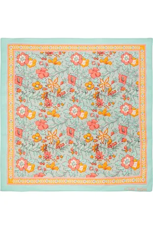 Louise Misha Capucine floral cotton scarf