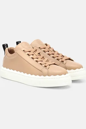 Chloé Lauren leather sneakers