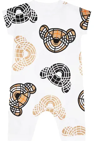 Burberry Baby Thomas Bear cotton onesie
