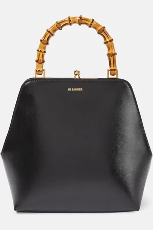 Jil Sander Goji Small leather tote bag