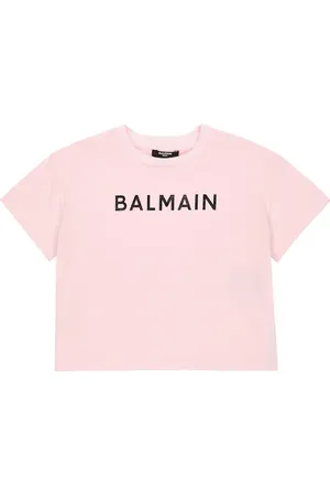 Balmain Logo cotton jersey T-shirt