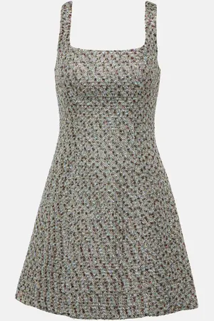 VERONICA BEARD Delphine tweed minidress