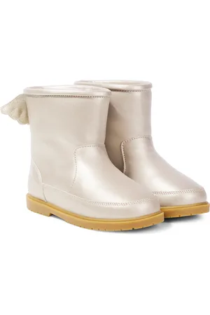 Donsje Angela metallic leather boots