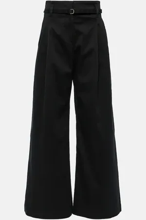 Proenza Schouler White Label Raver cotton-blend wide-leg pants