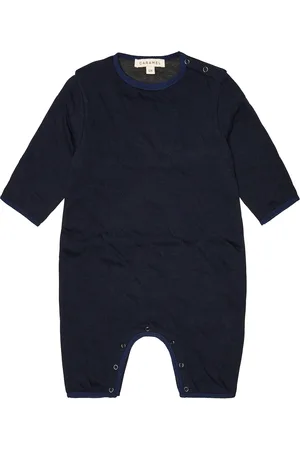 Caramel Baby Larch cotton-blend onesie