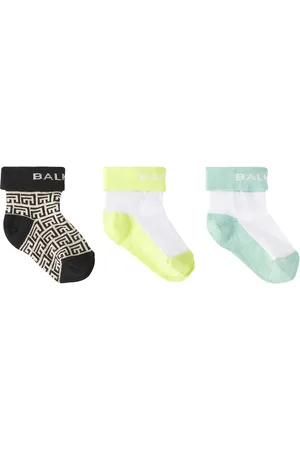 Balmain Baby set of 3 pairs of socks