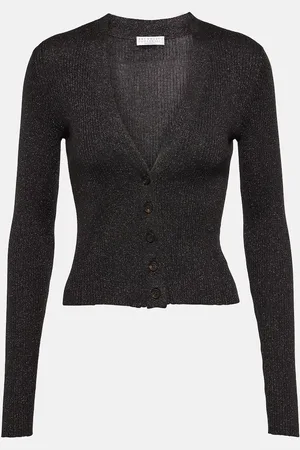 Brunello Cucinelli Cashmere and silk-blend cardigan
