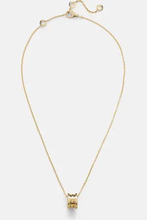 Bvlgari B.zero1 18kt gold pendant necklace