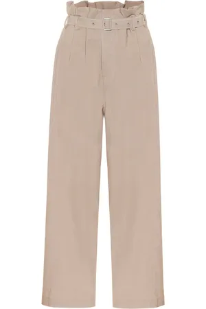 Low Classic Wide-leg paperbag pants