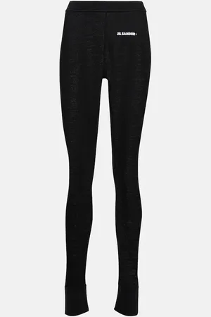 Jil Sander Logo leggings