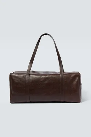 The Row Gio leather duffel bag