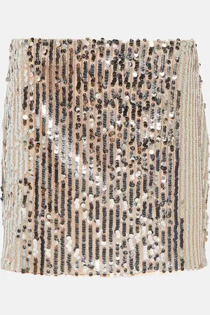 ROTATE Sequined miniskirt