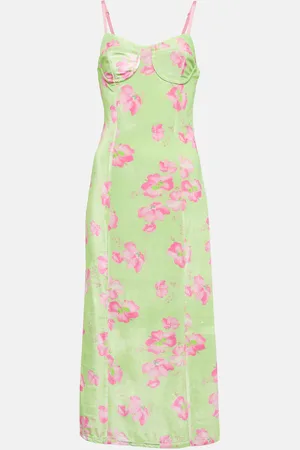LOVESHACKFANCY Sima midi dress