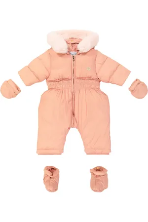 Tartine Et Chocolat Baby snowsuit, mittens and socks set