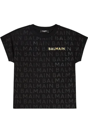 Balmain Logo cotton jersey T-shirt