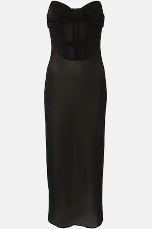 MAGDA BUTRYM Satin midi dress