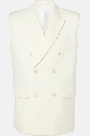 WARDROBE.NYC Double-breasted wool vest