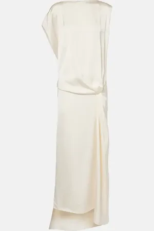 The Row Esmee satin maxi dress