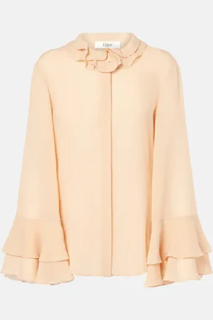 Chloé Silk georgette blouse
