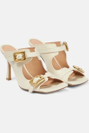 Bottega Veneta Stretch Buckle leather mules