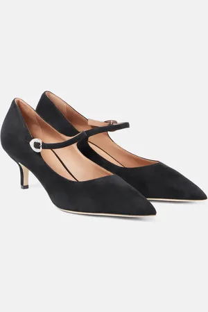 MALONE SOULIERS X Tabitha Simmons Kate 45 suede pumps