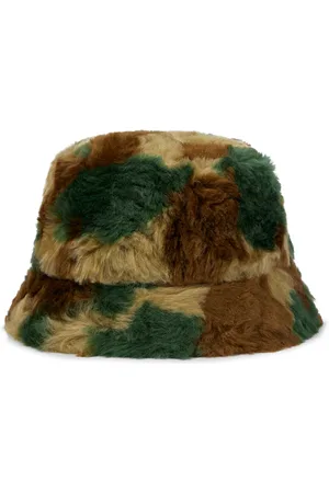 The Animals Observatory Starfish Kids faux fur bucket hat