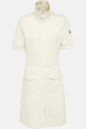 Moncler Logo jersey polo dress