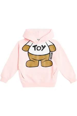 Moschino Teddy Bear cotton jersey hoodie