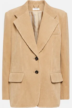 Chloé Single-breasted cotton corduroy blazer