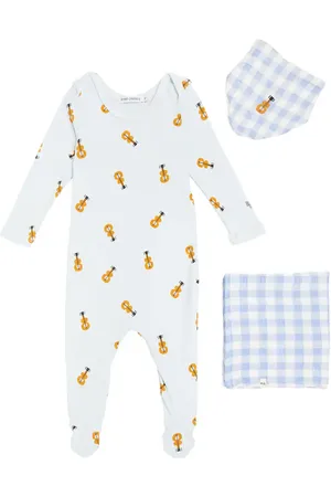 Bobo Choses Baby Acoustic Guitar bodysuit and bloomers set
