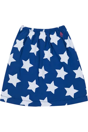 The Animals Observatory Ladybug printed cotton skirt