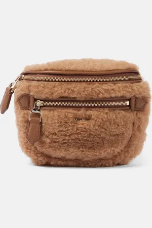 Max Mara Banane Mini teddy belt bag